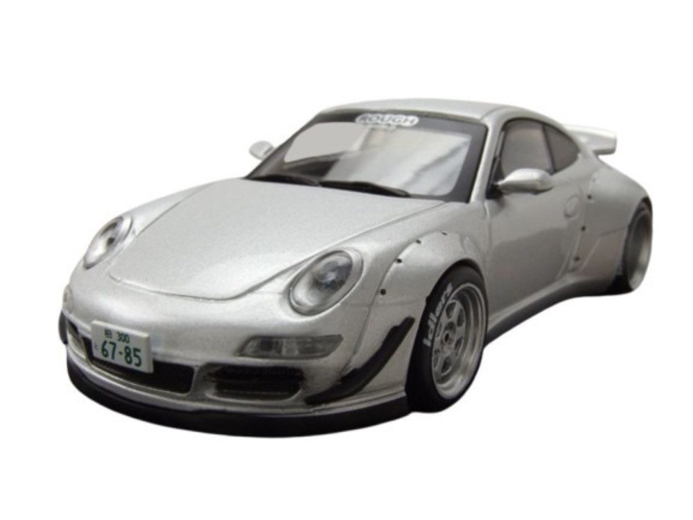 PORSCHE 997 RWB SILVER 1/43 - Mystères et Passions