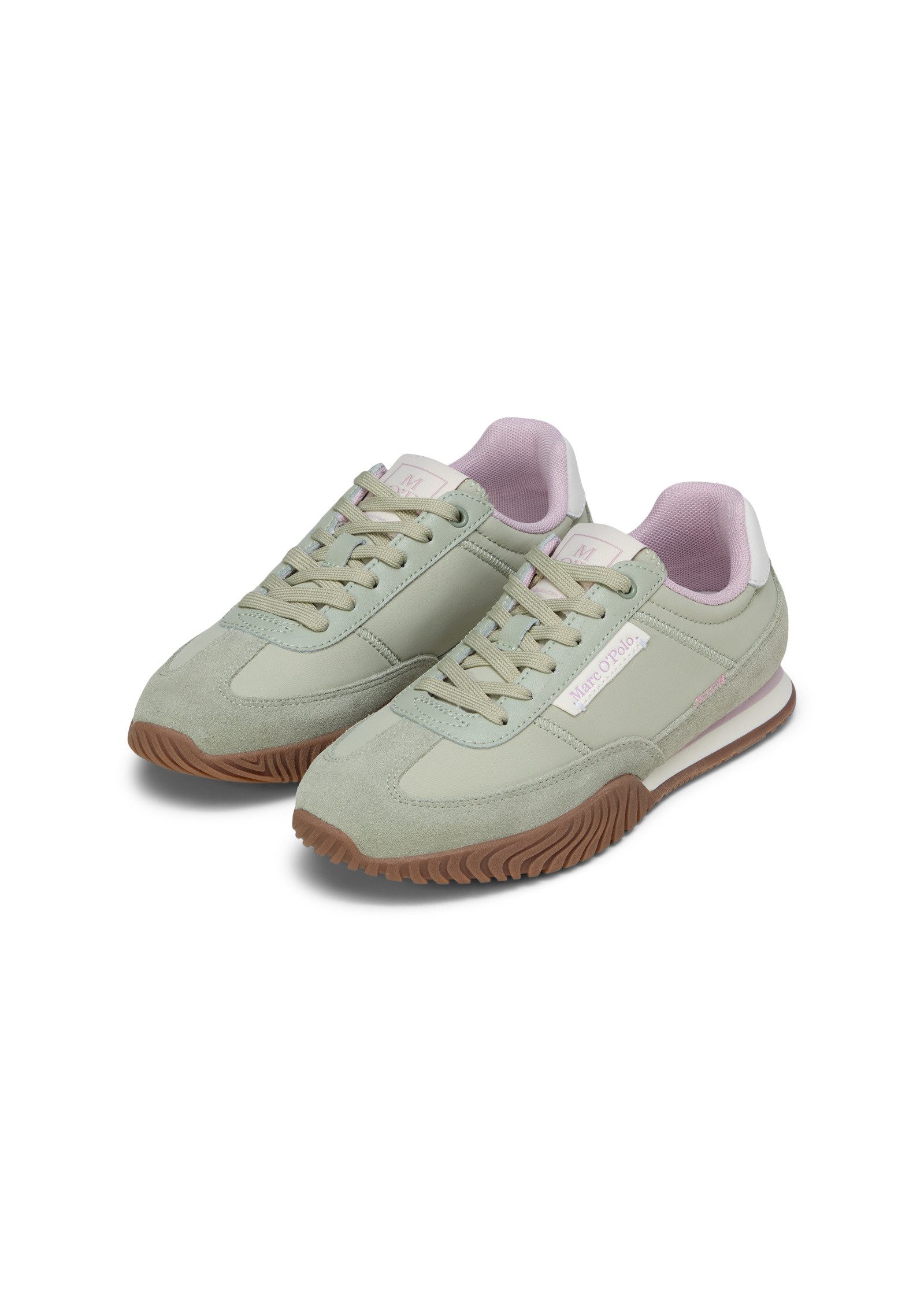 Marc O'Polo aus Leder und Nylon Sneaker
