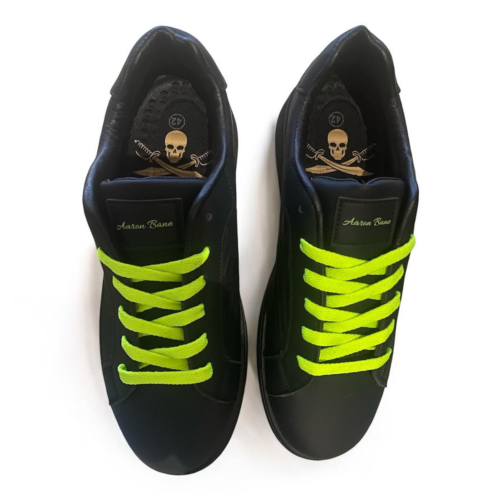 Aaron Bane Aaron Bane Sneaker Schuh Black Matrix Low Herren Schwarz Sneaker (1-tlg)