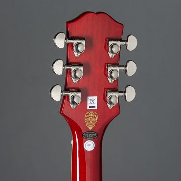 Epiphone Halbakustik-Gitarre, Shinichi Ubukata ES-355 Custom Sixties Cherry - Halbakustik Gitarre