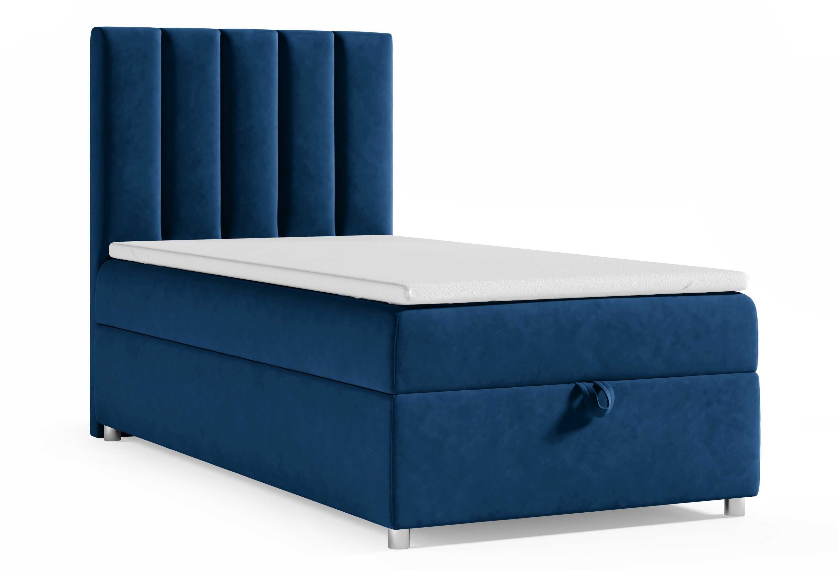 Best Trinity Bettkasten K-10 Topper SINGLE Boxspringbett for Blau Home Bonellfederkern inkl. mit