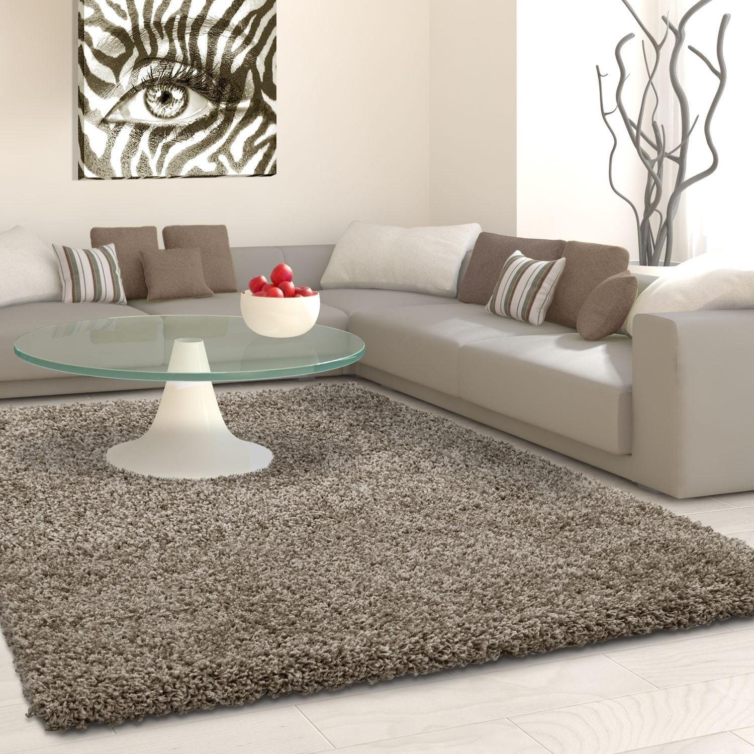 Ayyildiz Teppiche Hochflor-Teppich »Life Shaggy 1503«, rechteckig, 30 mm Hö günstig online kaufen