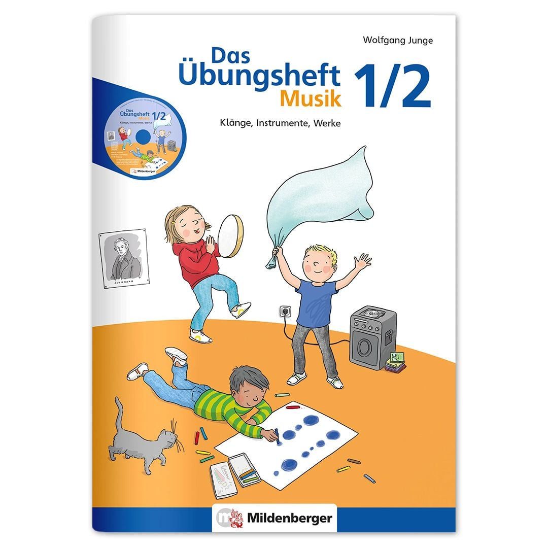 Schulbuch Das Übungsheft Musik 1/2 Klänge, Instrumente, Werke Wolfgang Junge