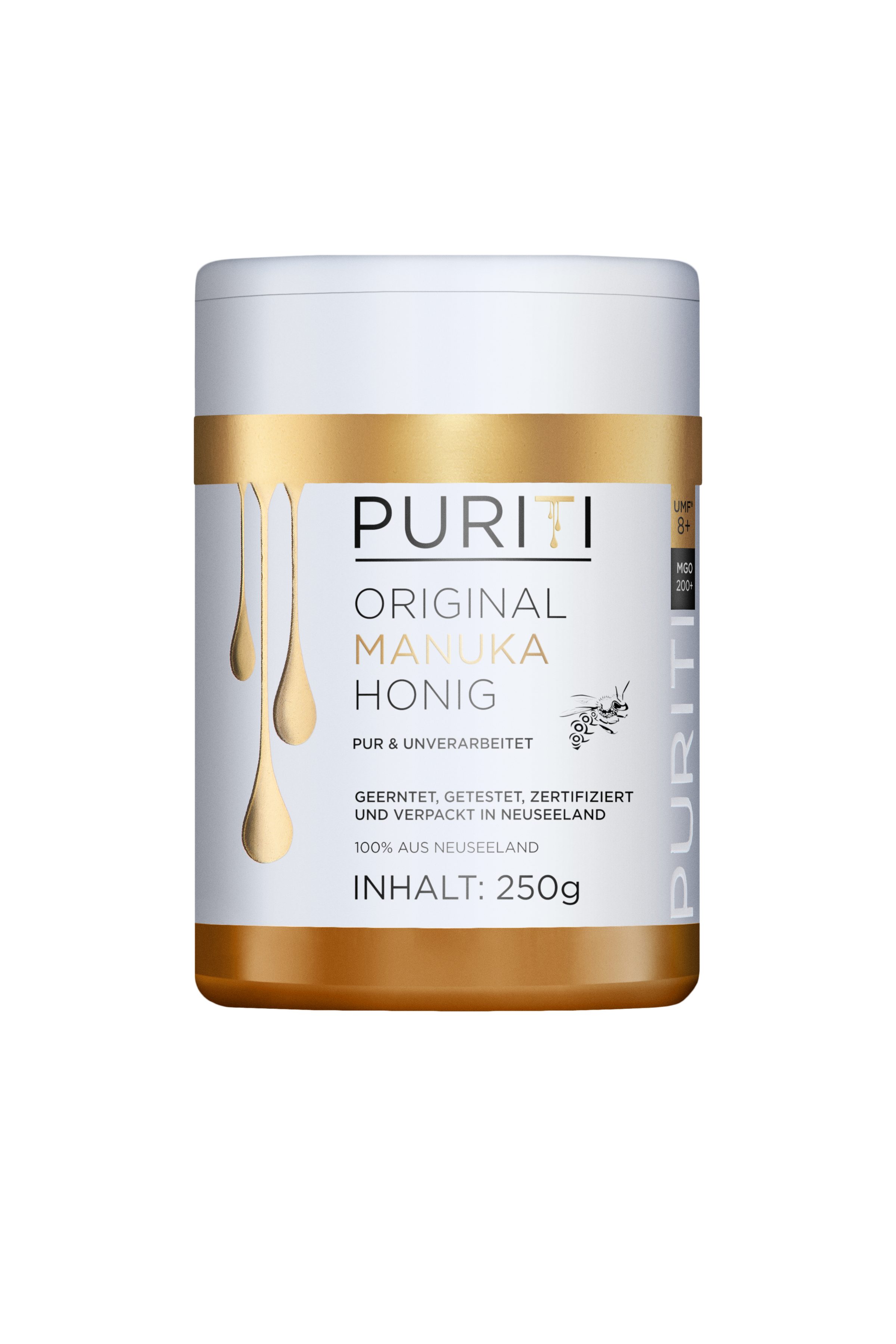 PURITI Honig Manuka-Honig MGO 200+, 250 g, 1 St.