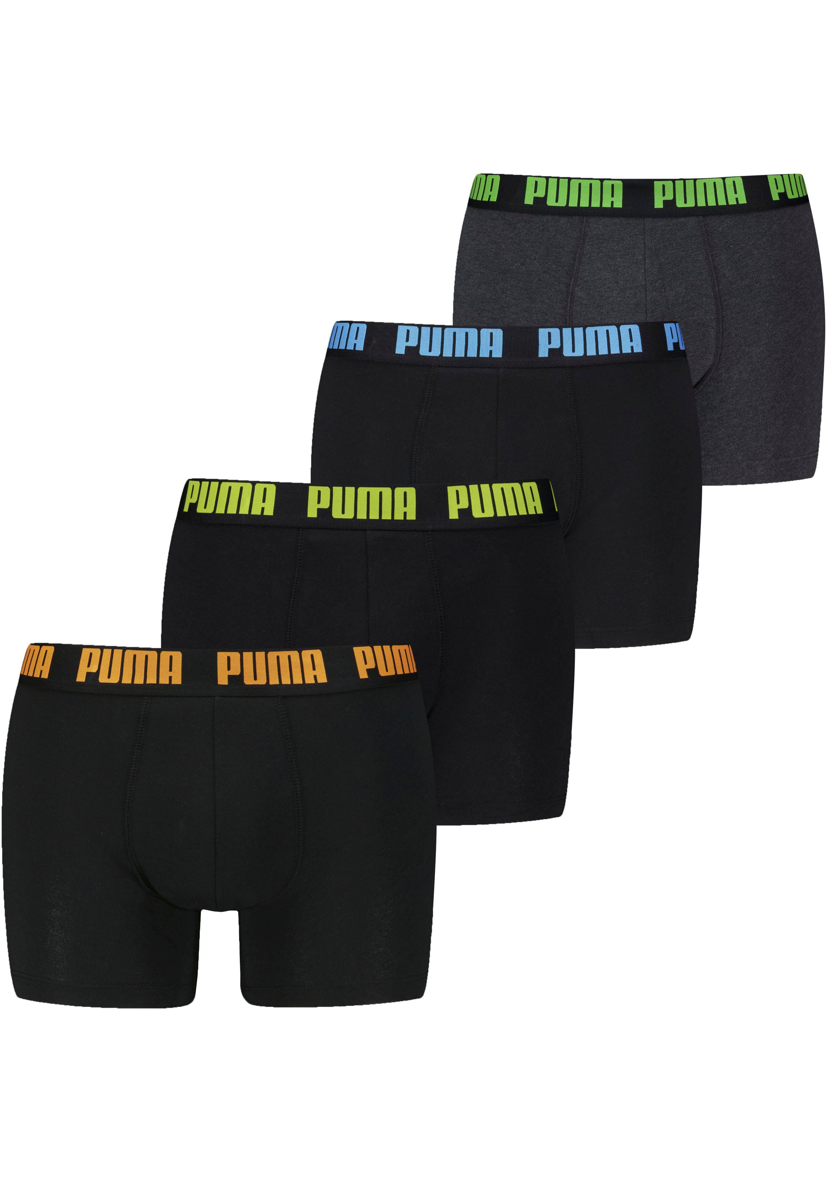 PUMA Boxershorts (4-St) PUMA MEN EVERYDAY BOXER 4P ECOM