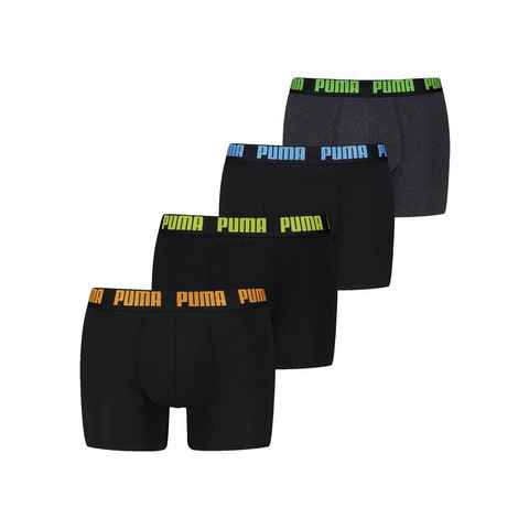 PUMA Boxershorts (4-St) PUMA MEN EVERYDAY BOXER 4P ECOM