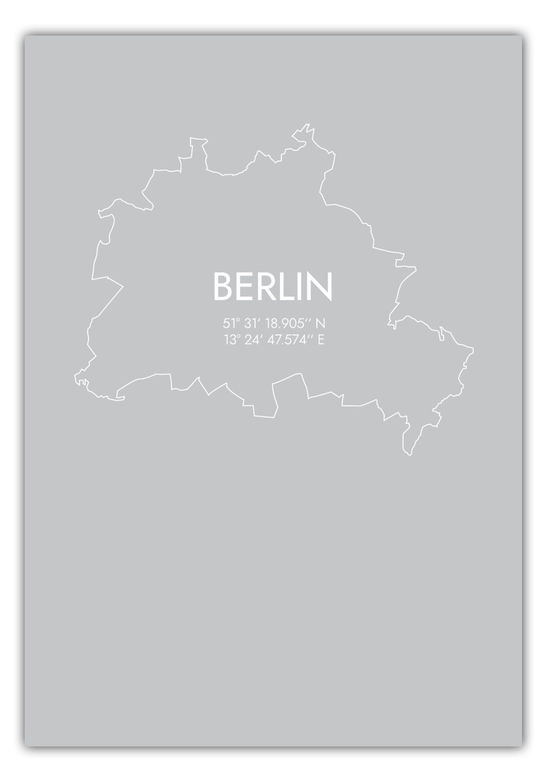 MOTIVISSO Poster Berlin Koordinaten #7