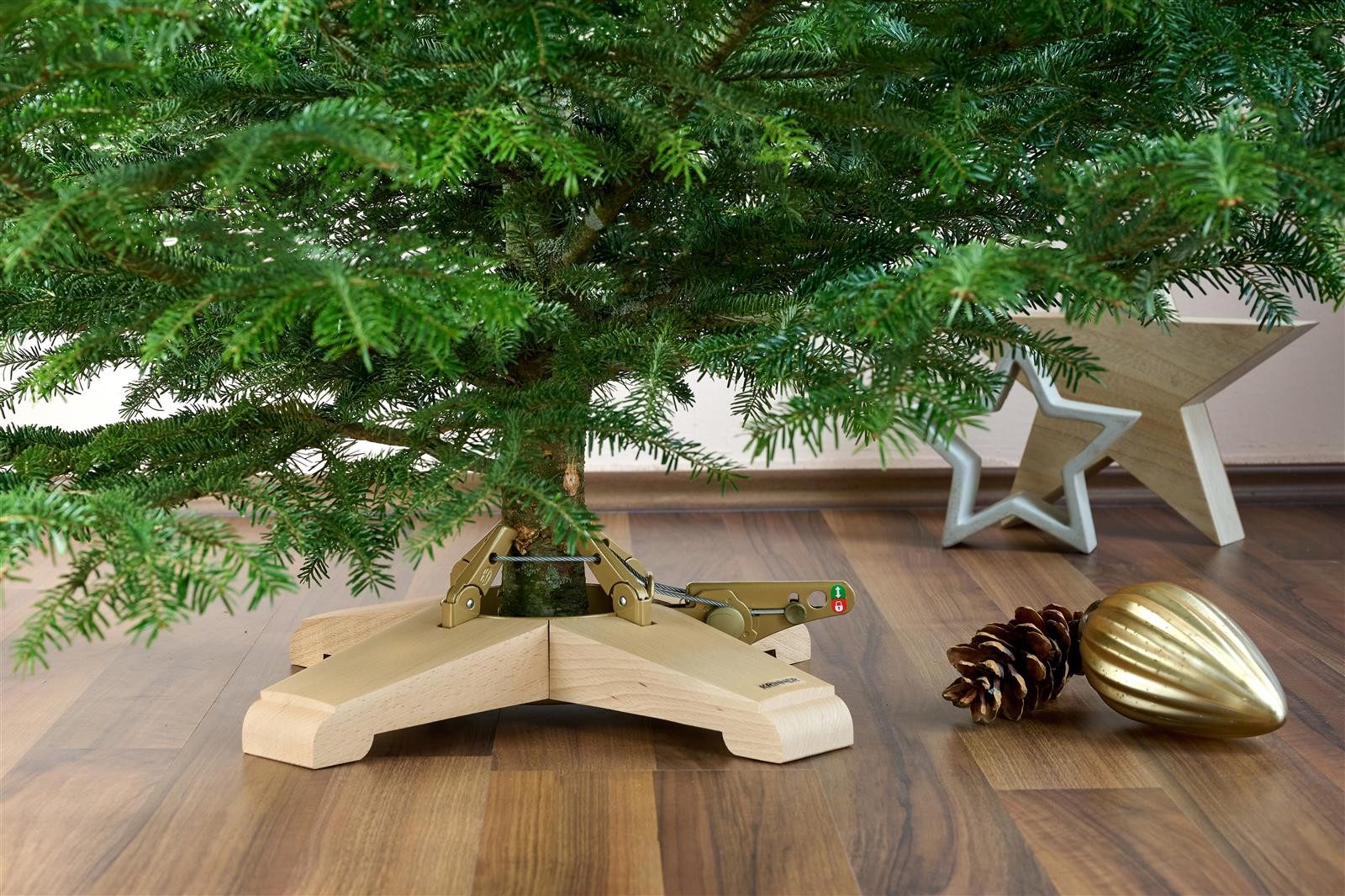 Krinner Christbaumständer KRINNER Tölz (1-tlg), Original-Rundum-Einseil-Technik