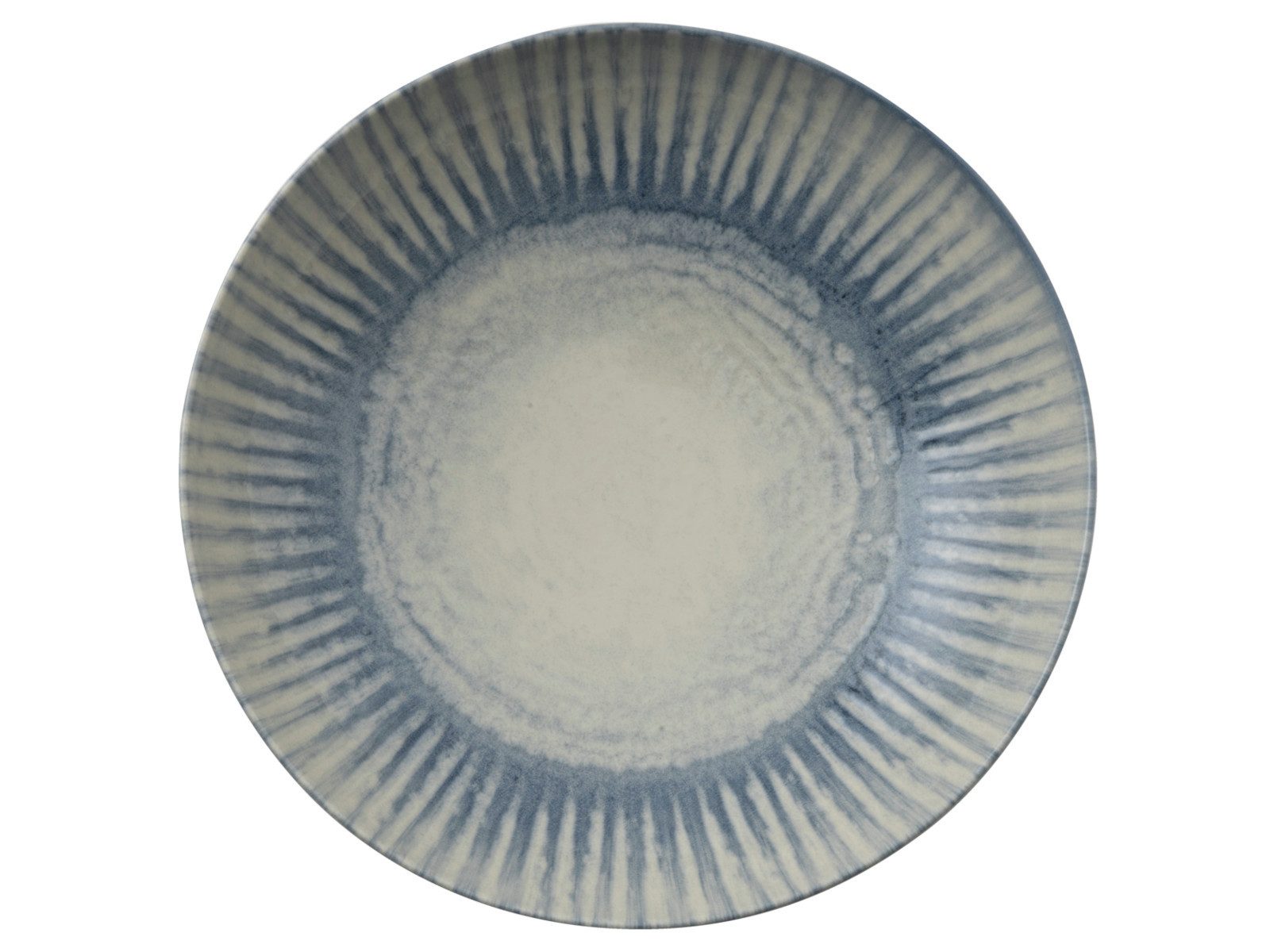 Rosenthal Teller Arthur Krupp Stoneware Sunlight Blue Teller tief 22cm