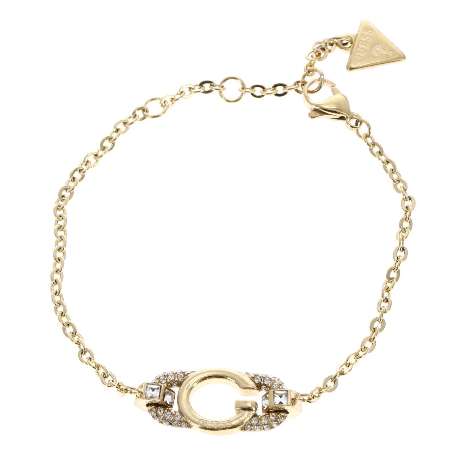 Guess Gliederarmband Logo & Crystals Bracelet