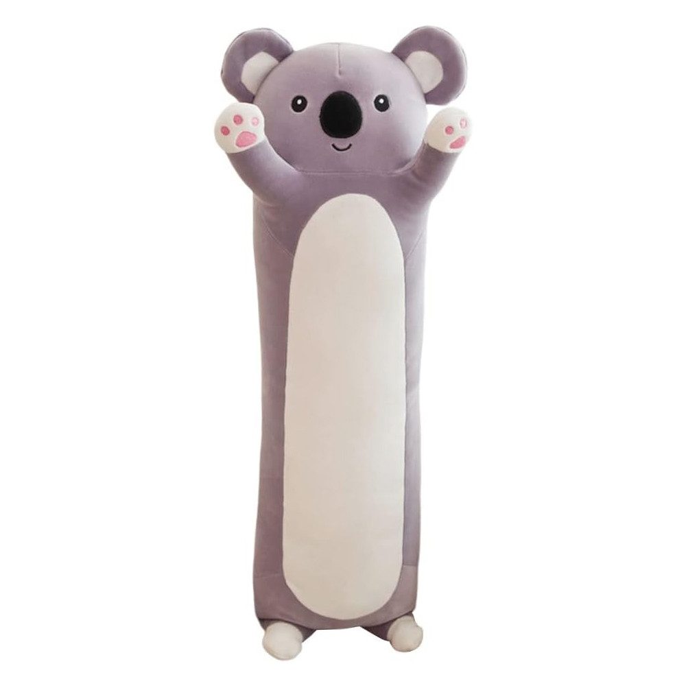 TUWENA Kuscheltier Lange Katze Kuscheltier Stofftiere Katzenplüsch Spielzeug Kuschelkisse, Schönste Geschenke (Rosa,Grau, Braun, 50/70/90/110cm) Mehrere Optionen