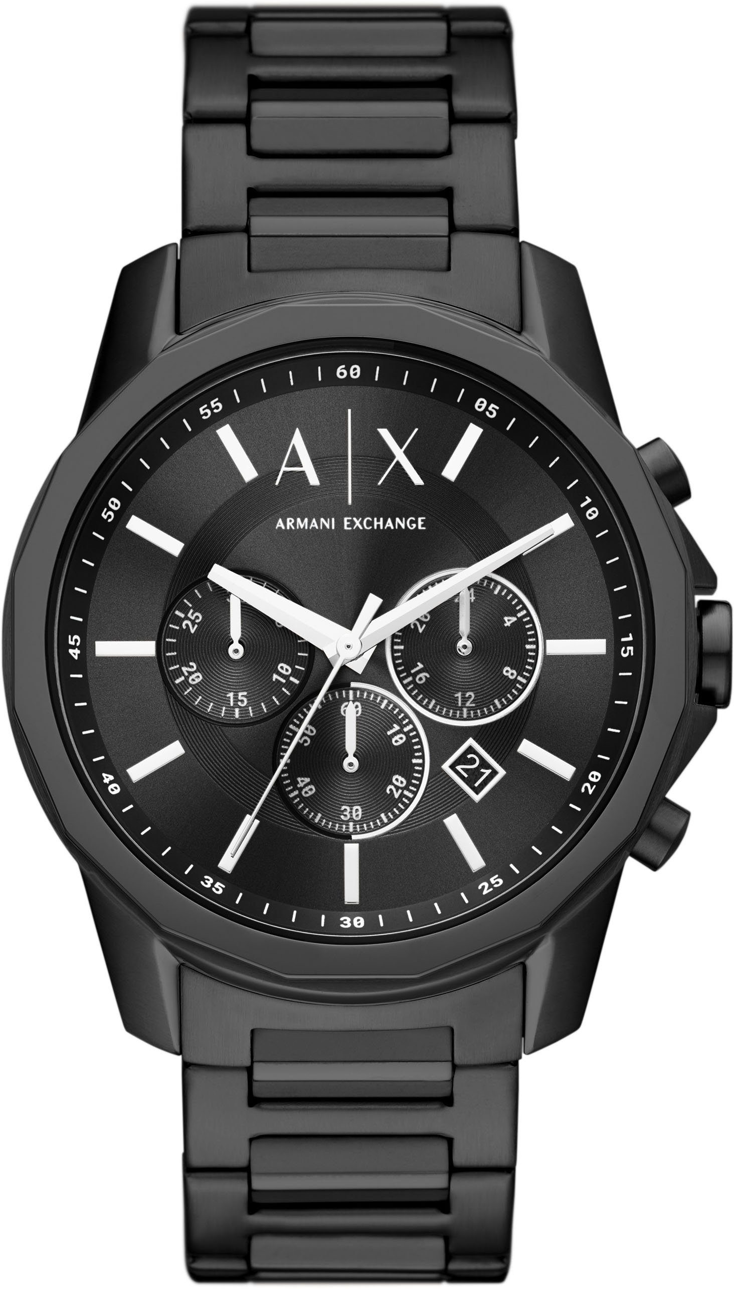 ARMANI EXCHANGE Chronograph AX1722, Quarzuhr, Armbanduhr, Herrenuhr, Stoppfunktion, analog