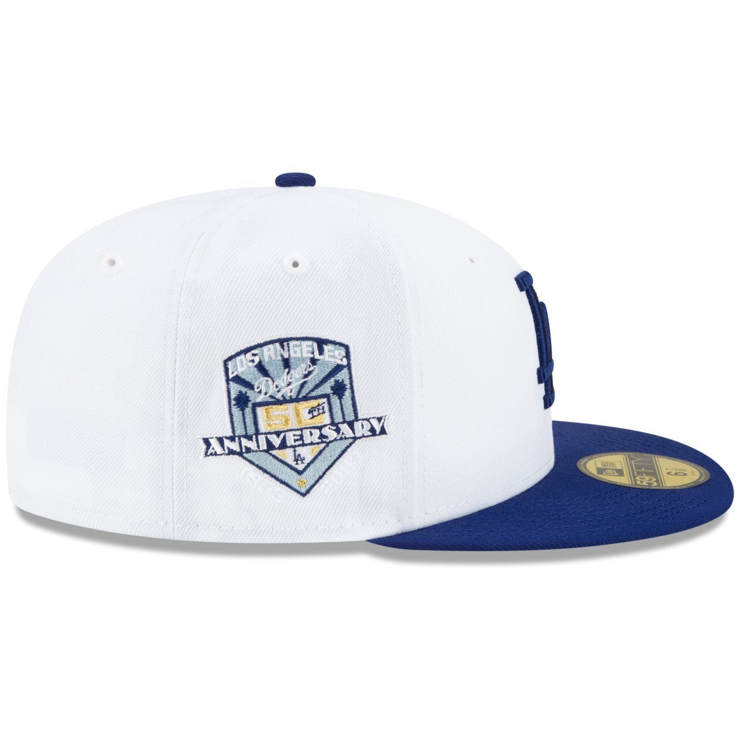 New Era Fitted Cap 59Fifty 50th ANNIVERSARY LA Dodgers