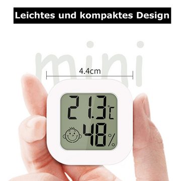 Bolwins Raumthermometer I18 3in1 Multifunktion Digital Thermometer Hygrometer LCD Klimaanlage