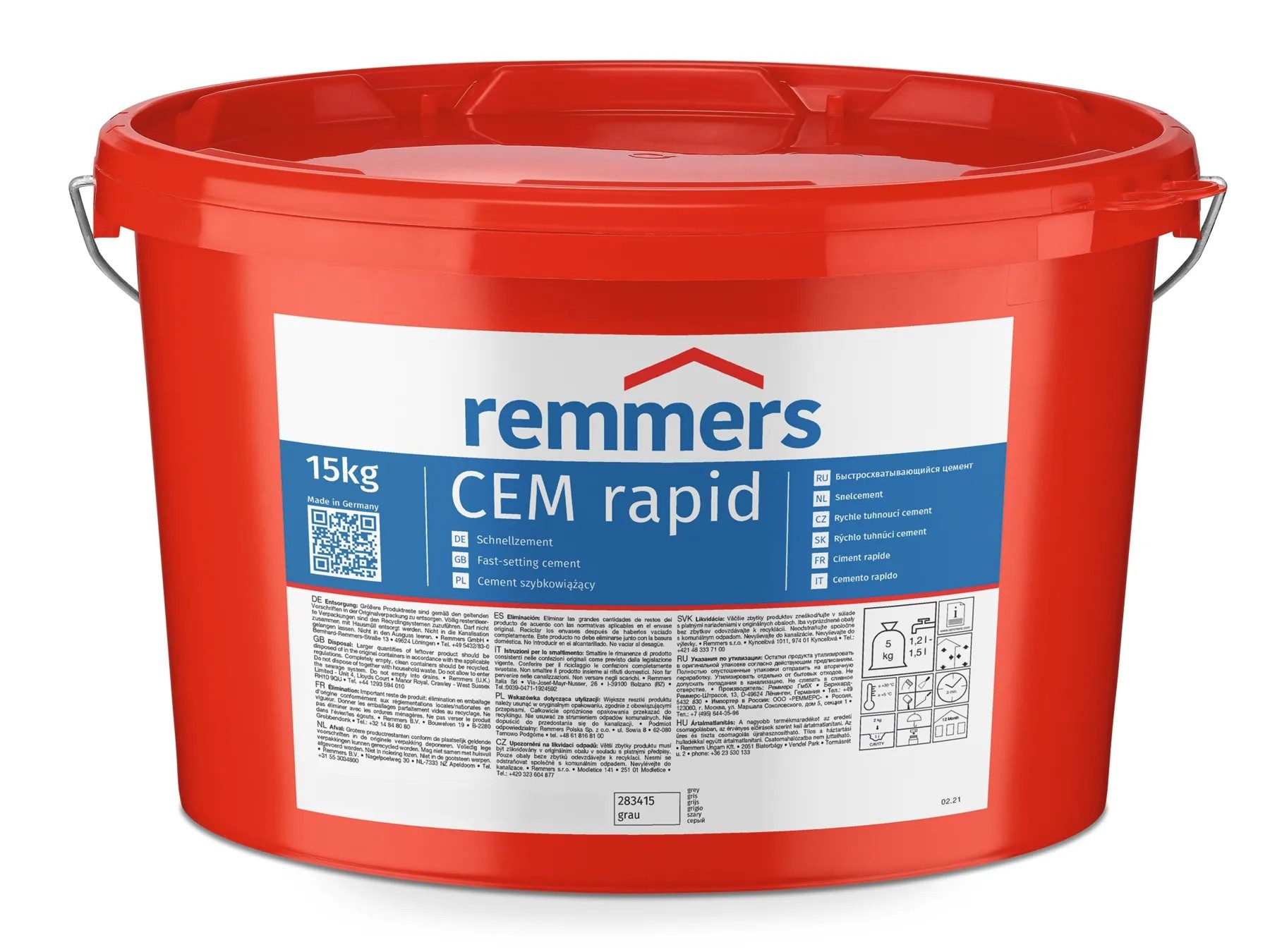 Remmers Zement CEM rapid 15.75