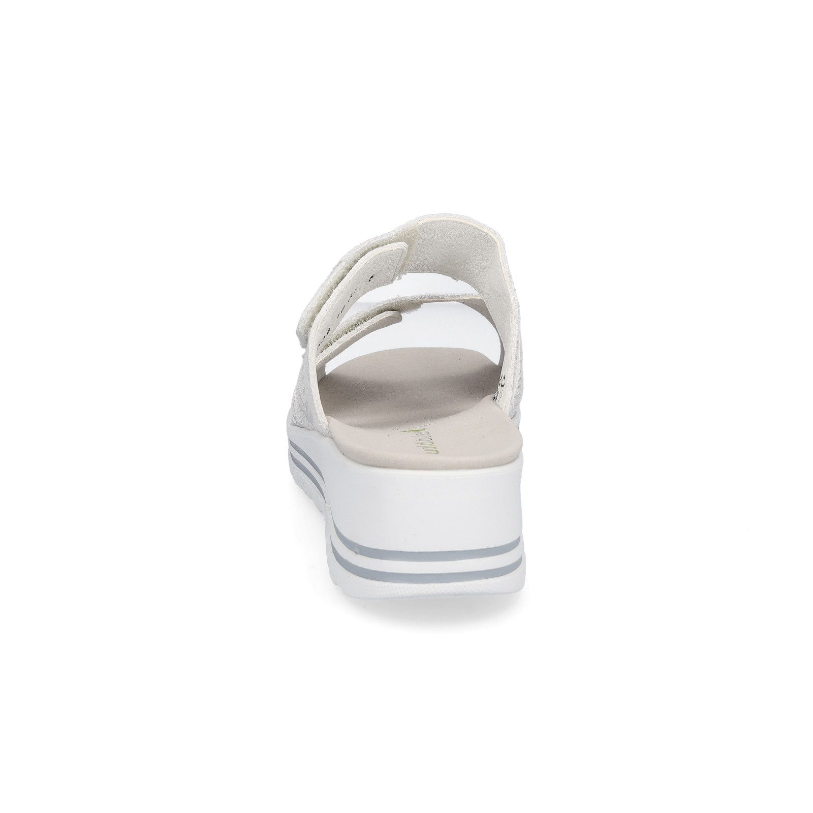 Waldläufer Waldläufer Damen Pantolette Michelle grau silber Pantolette