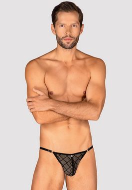 Obsessive Slip Männer String - schwarz