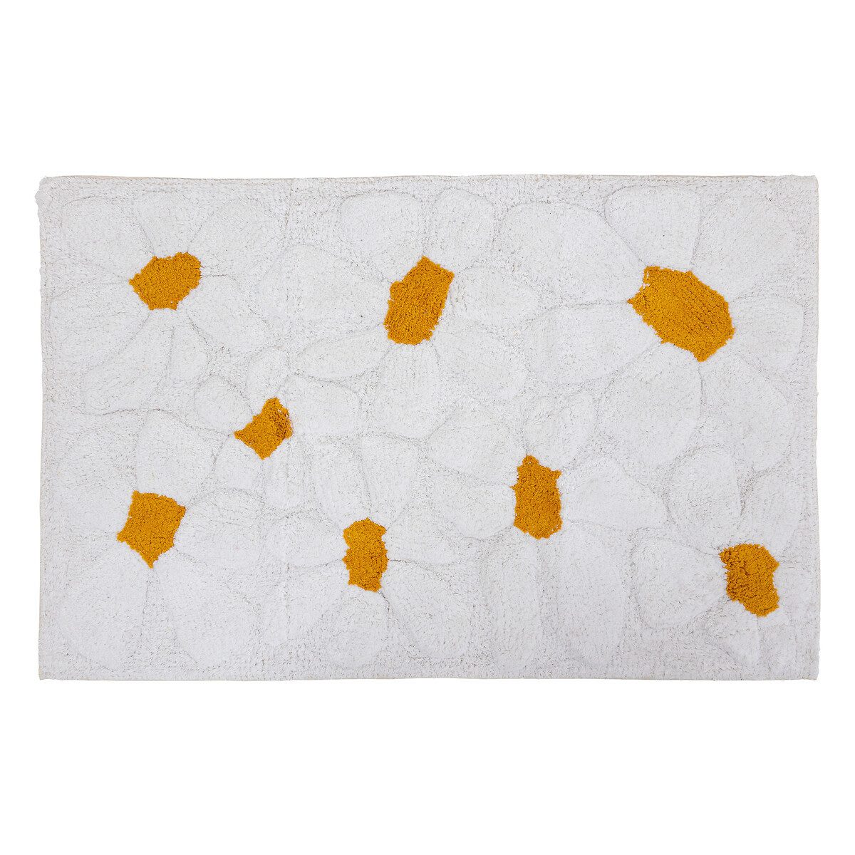Atmosphera Créateur d'intérieur Teppich Kinderteppich Gänseblümchen DAISY, doppelt getuftet, 60 × 90 cm, Höhe: 140 mm