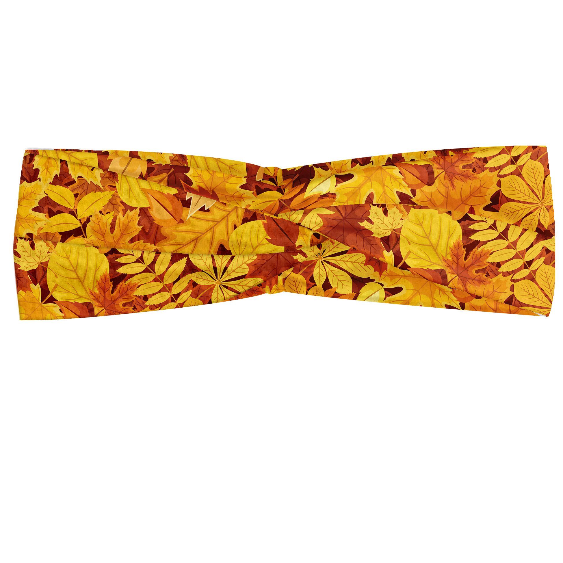 Abakuhaus Stirnband Elastisch und Angenehme alltags accessories Baum Shady Fall Oak Maple Leaf