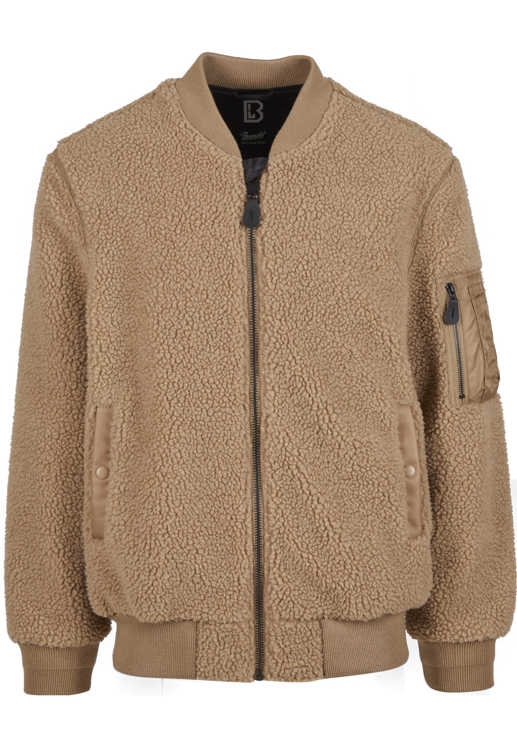 Brandit Allwetterjacke Brandit MA1 Sherpa Jacket (1-St)