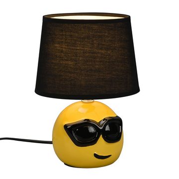 etc-shop Tischleuchte, Leuchtmittel nicht inklusive, Nachttischlampe Keramik Tischlampe für Schlafzimmer Wohnzimmerlampe