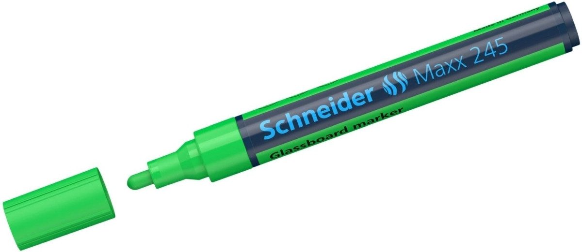 SCHNEIDER Whiteboard Marker Glasboardmarker Maxx 245 grün