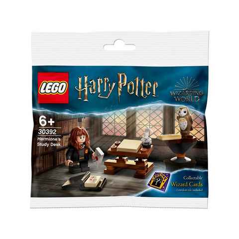 LEGO® Konstruktionsspielsteine LEGO® Harry Potter™ - Hermines Schreibtisch, (Set, 31 St)