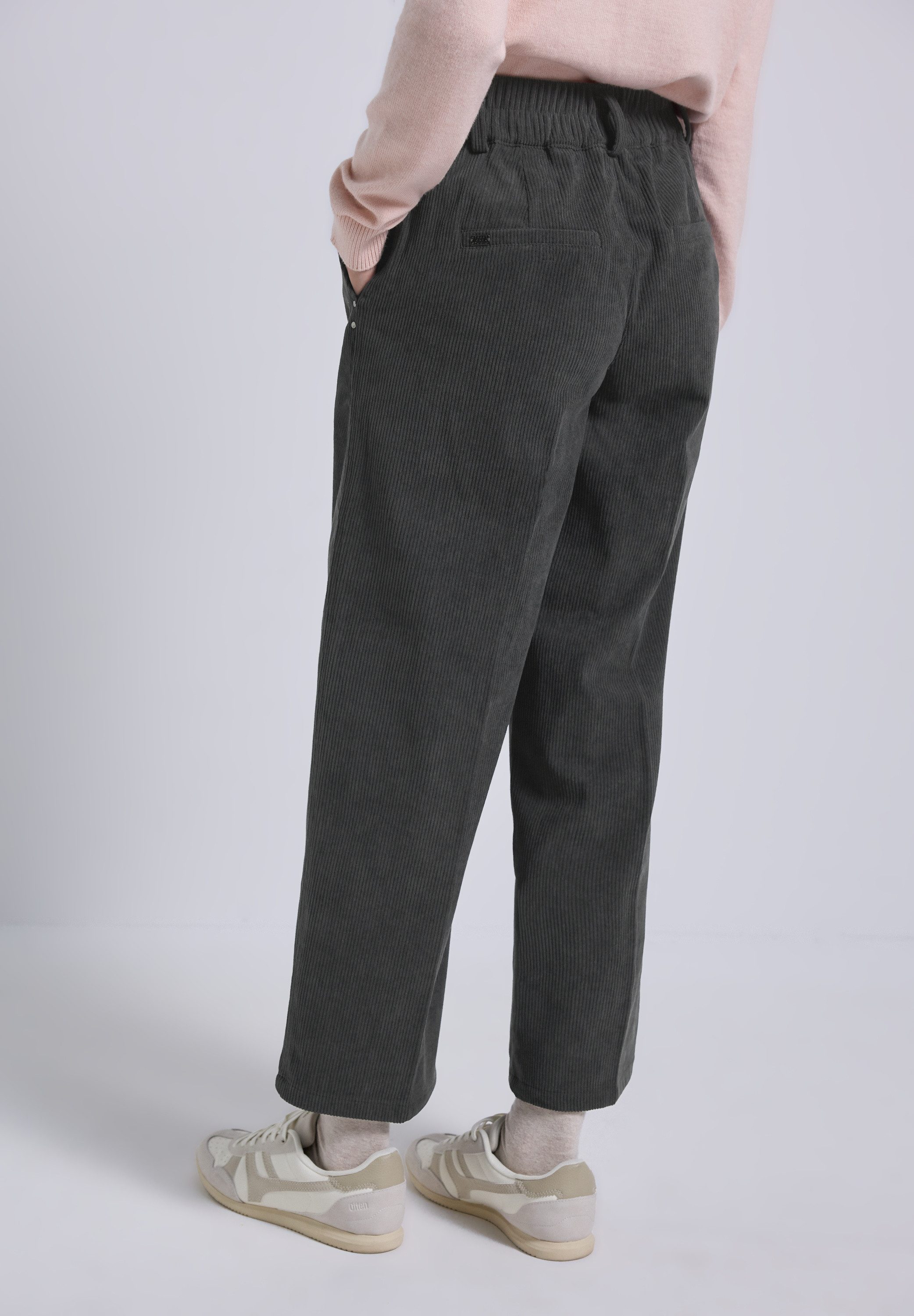 STREET ONE STUDIO Stoffhose High Waist