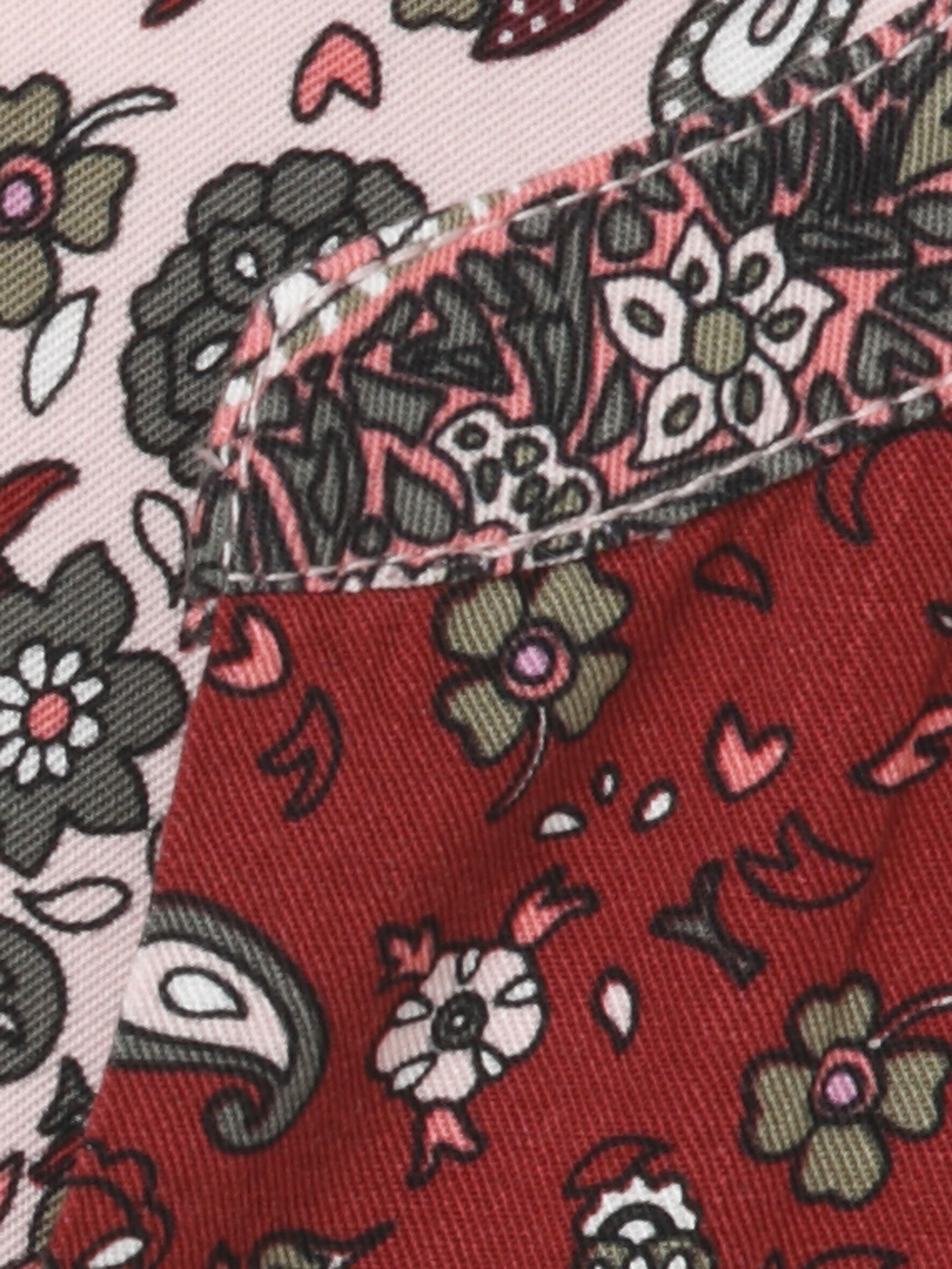 VIA APPIA DUE Klassische Bluse mit abstraktem Allover-Muster