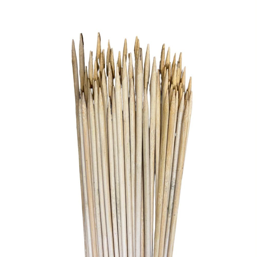 Czaja Lagerfeuer-Grillspieß Lagerfeuerspieße 100 Stück aus Bambus I Grillspieße (100-St)