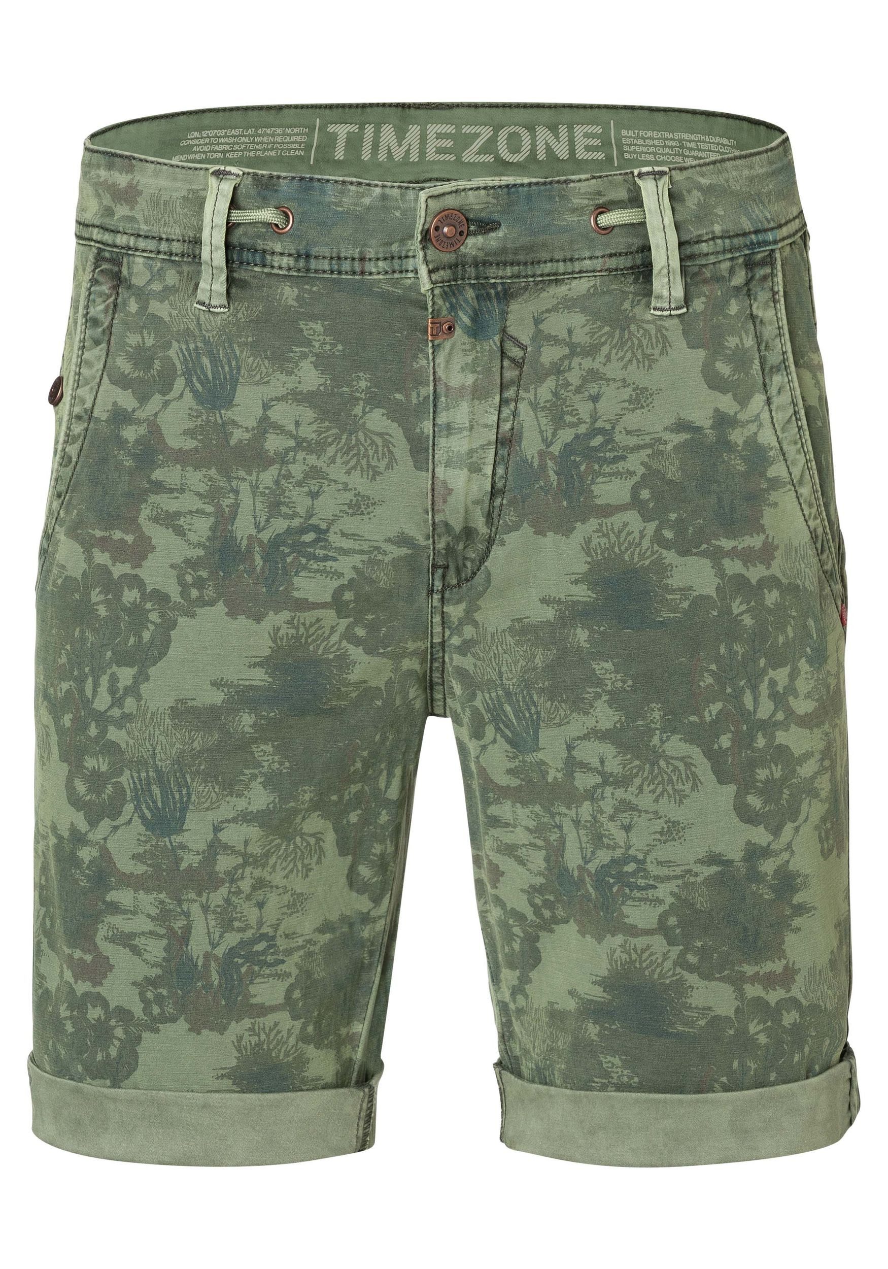 TIMEZONE Chinoshorts Sommerliches Design in Chino günstig online kaufen