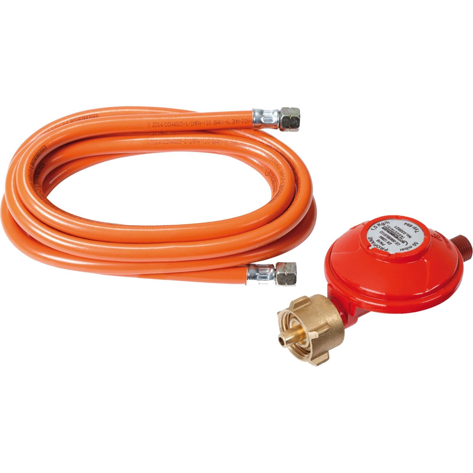 Rothenberger Industrial Gasdruckregler ROTHENBERGER Industrial Set 3,0 m Gasschlauch & Druckregler Propan 50