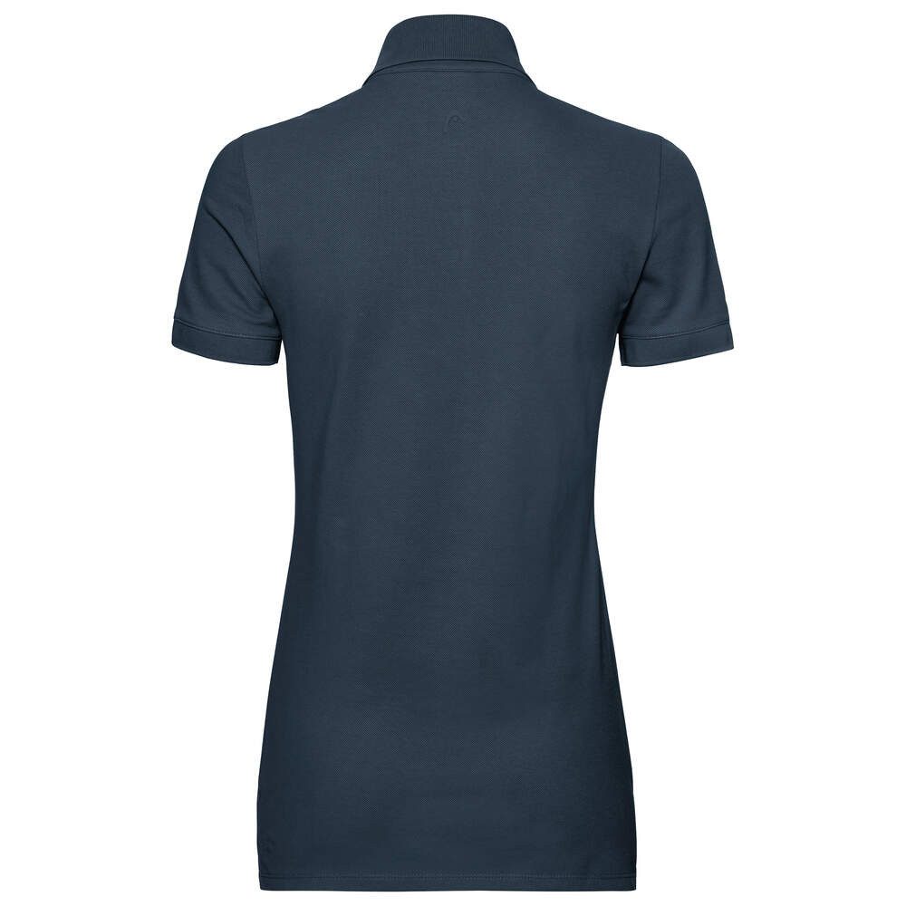 Head Poloshirt (100% Baumwolle) navyblau Damen