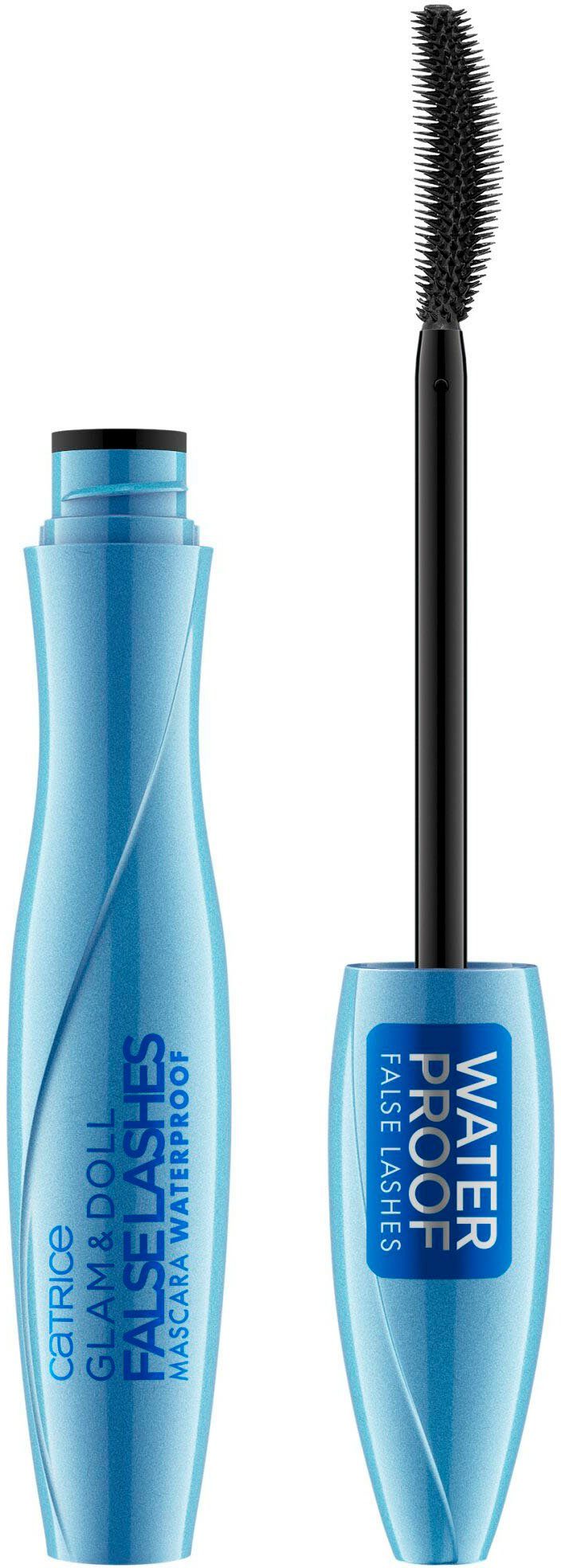 Catrice Mascara Glam & Doll False Lashes Waterproof, 3-tlg., mit Falsch-Wimpern-Effekt