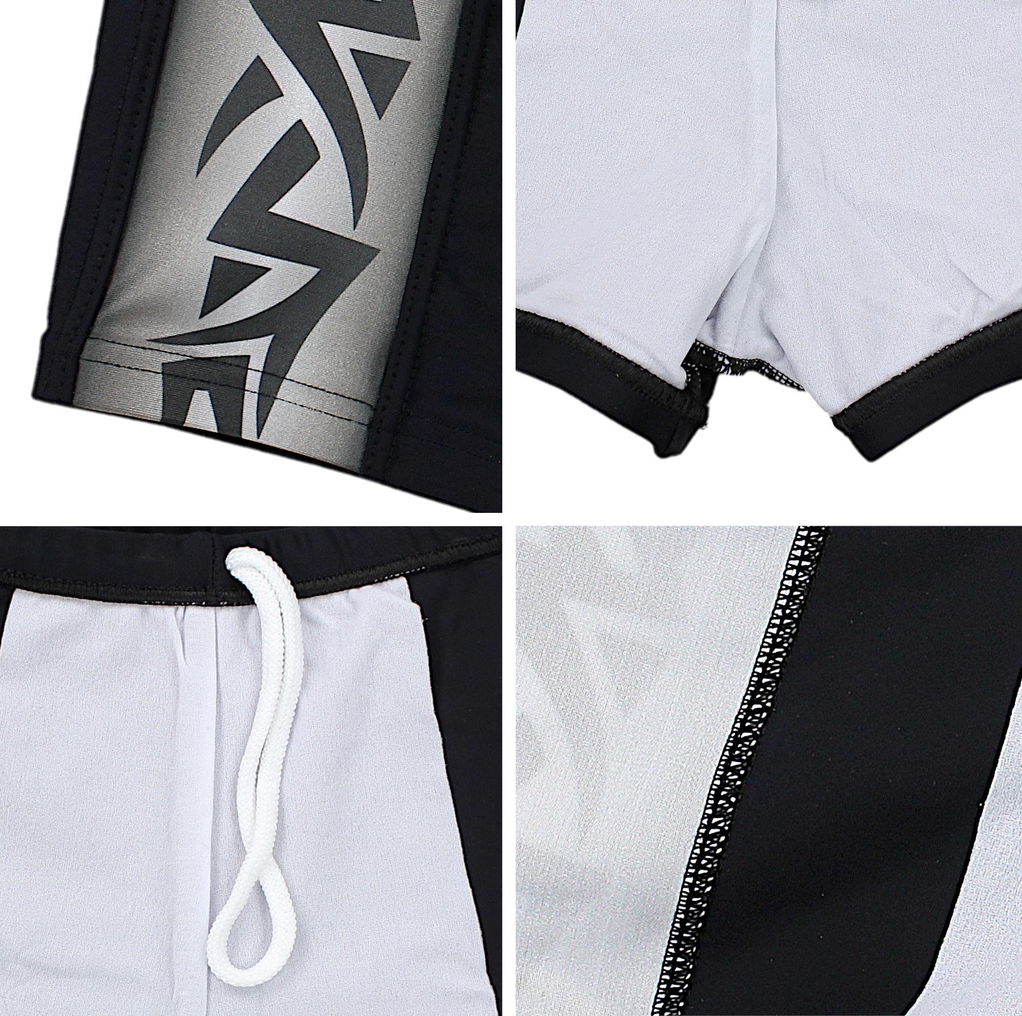 Aquarti Badehose Aquarti Herren Kurze Badehose mit Streifen – Bild 4 von 5