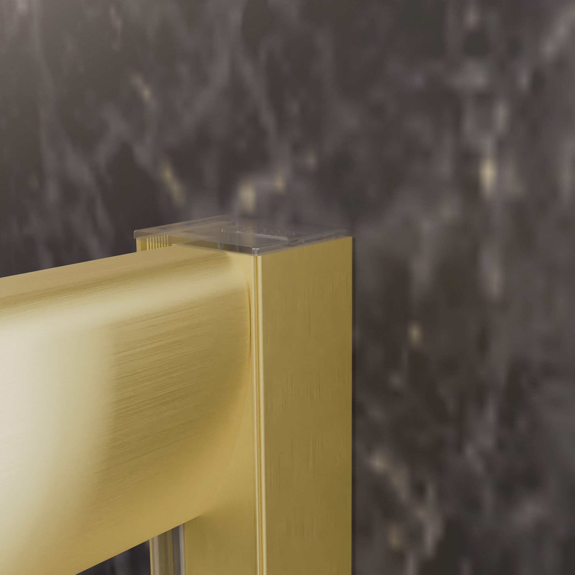 Schulte Eckdusche Sunny, variabler Verstellbereich 75x75 - 90x90 cm, Höhe: 180 cm, BxT: 90x90 cm, 4 mm Sicherheitsglas, Eckeinstieg mit Schiebetüren, Klarglas, Profil Goldoptik