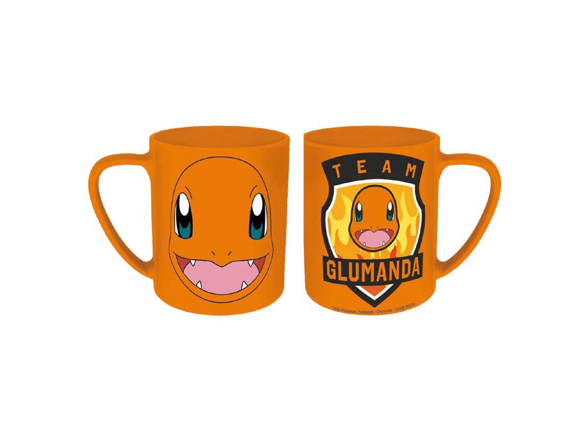 POKEMON JUEGO DE CARTAS Tasse Pokemon Glumanda Face PrimeLine Tasse, 325 ml, Keramik