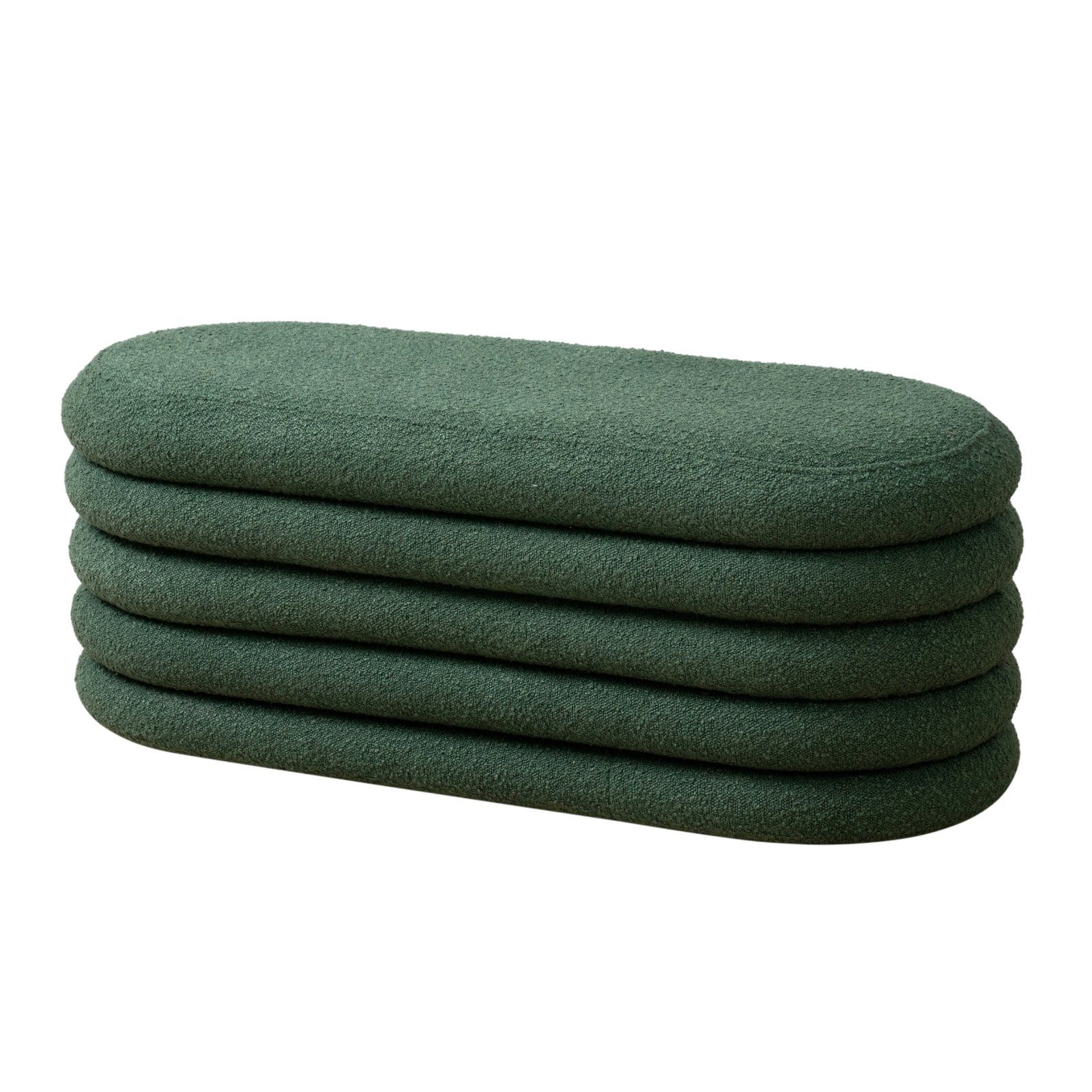 SVITA Sitzbank BLOSSOM XL, Frei im Raum stellbar, Boucle, Sitzbank mit Stau günstig online kaufen