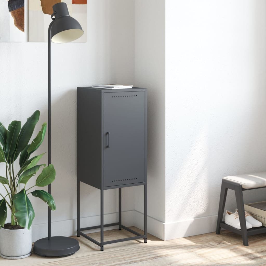 vidaXL Highboard Highboard Anthrazit 36x39x107 cm günstig online kaufen
