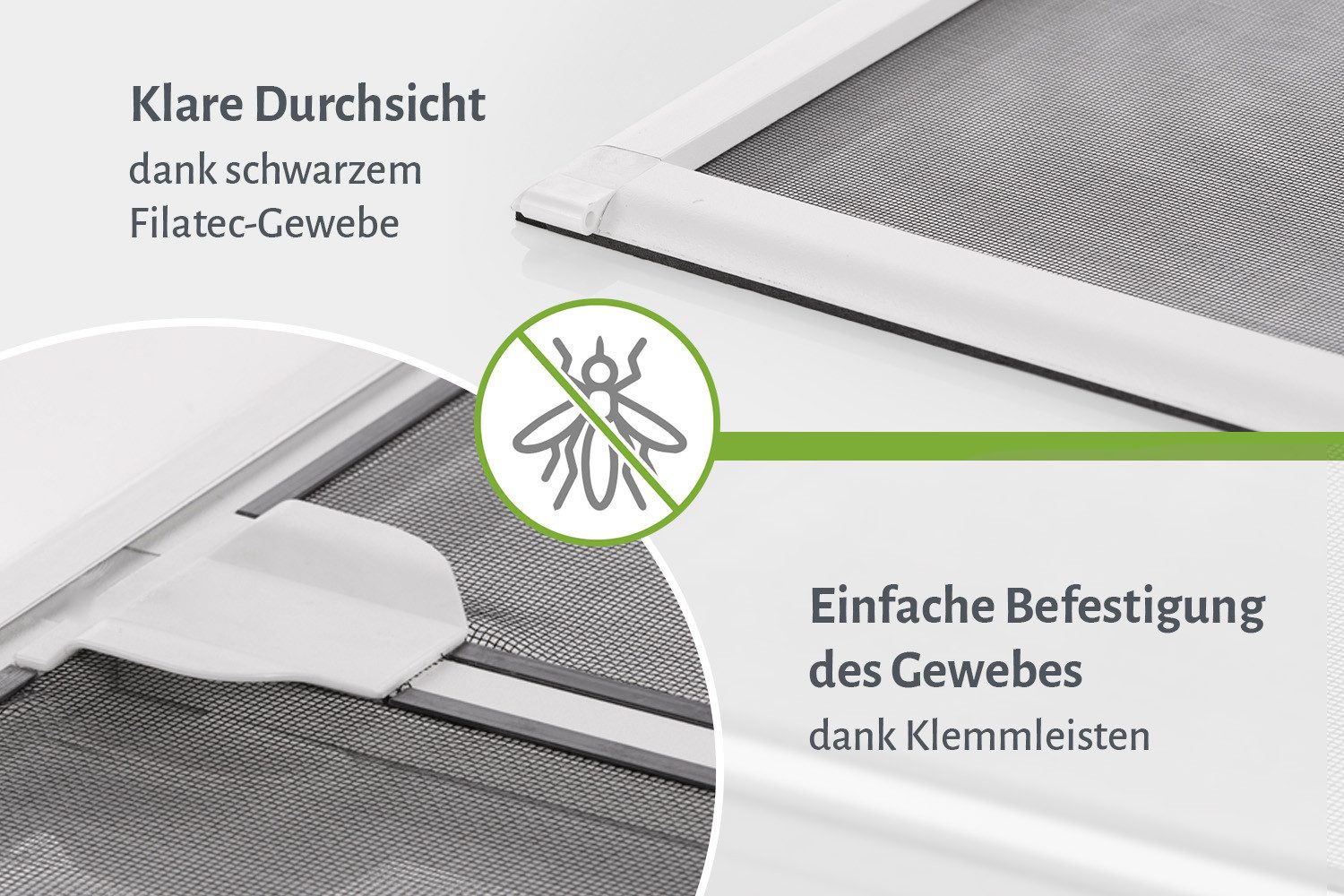 empasa Insektenschutz-Tür "START", Fliegengitter Türe stabil Alurahmen Selbstbausatz Insektenschutztür – Bild 4 von 5