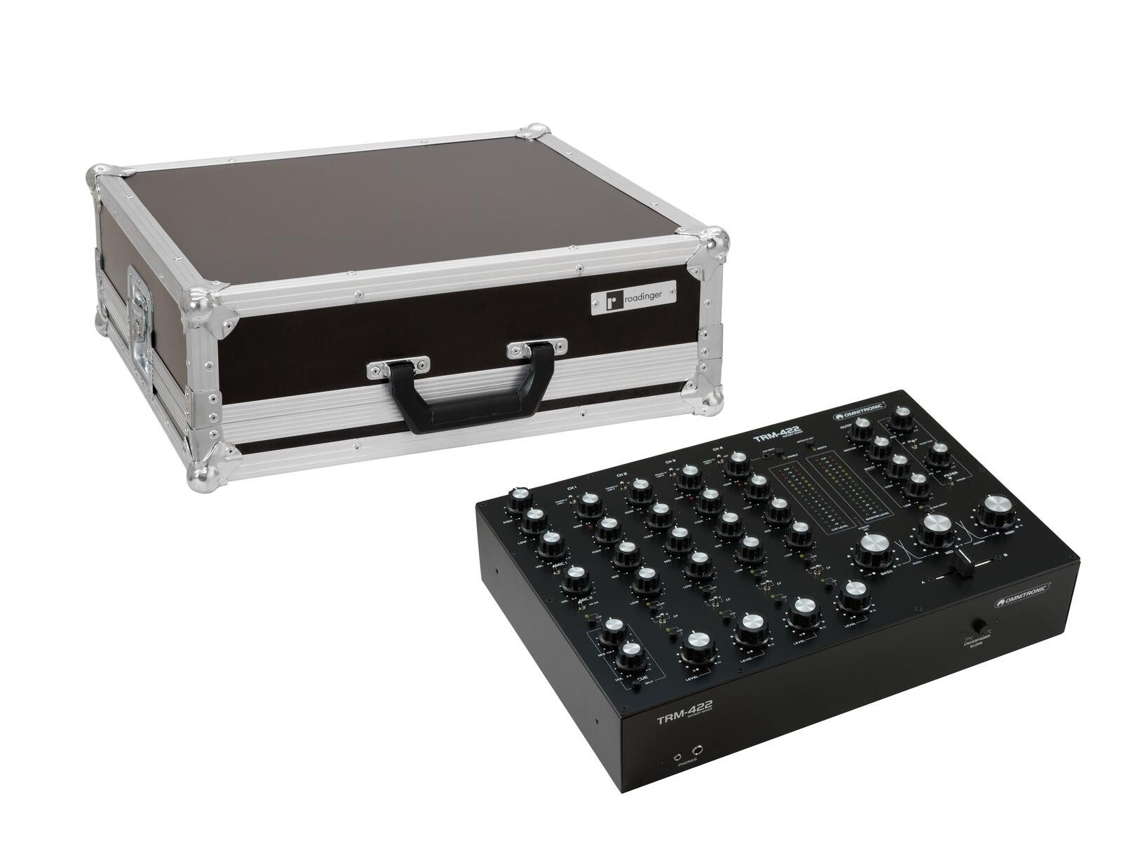 Mischpult OMNITRONIC Set TRM-422 + Case