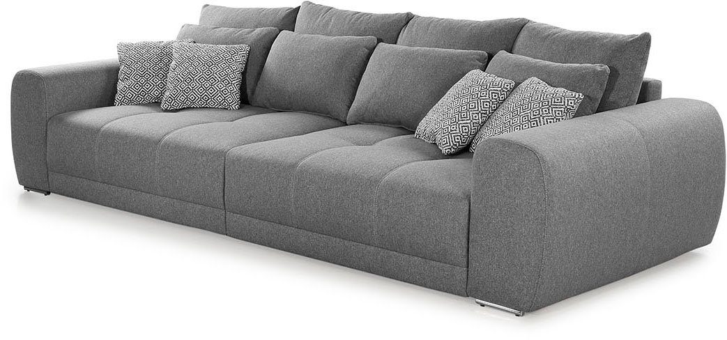 Jockenhöfer Gruppe Big-Sofa Moldau XXL, B: 306 cm, Mega-Sofa, mit 4 Zierkis günstig online kaufen