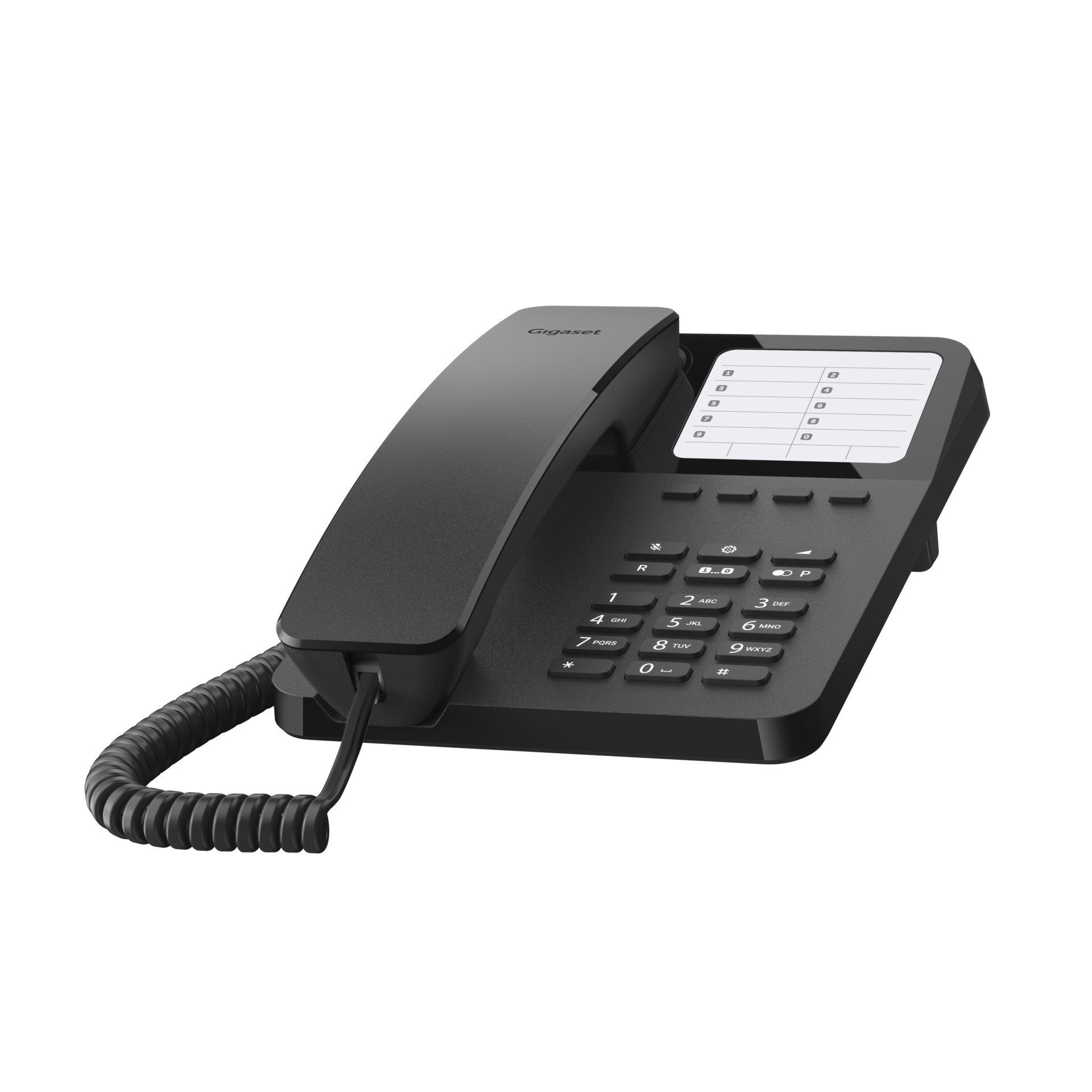 Gigaset DESK 400 Kabelgebundenes Telefon Schwarz | Schnurgebundene Telefone