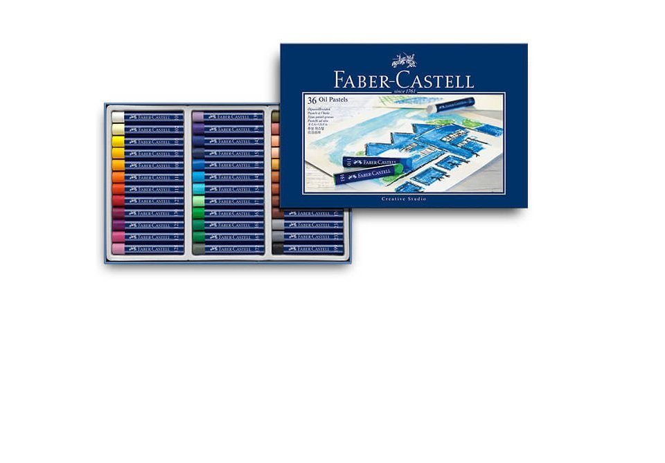 Faber-Castell Kreativset Ölpastellkreiden STUDIO QUALITY, 36er Etui, (36-tlg)