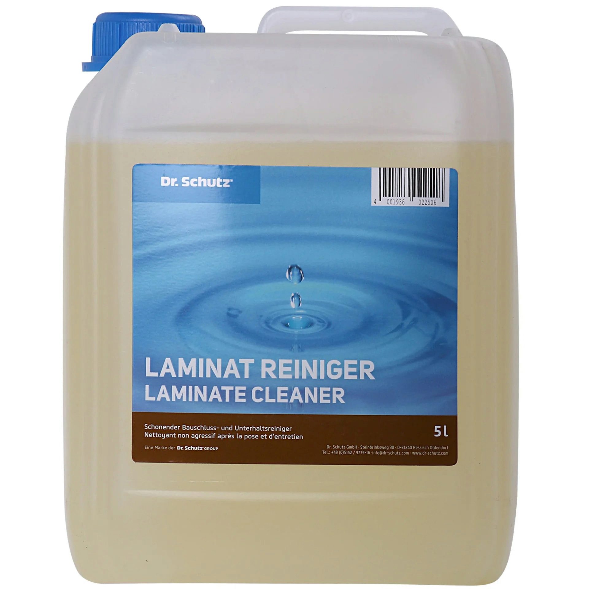 DR. SCHUTZ Laminat Reiniger 5 Liter Neutralreiniger für alle Laminatbö Universalreiniger