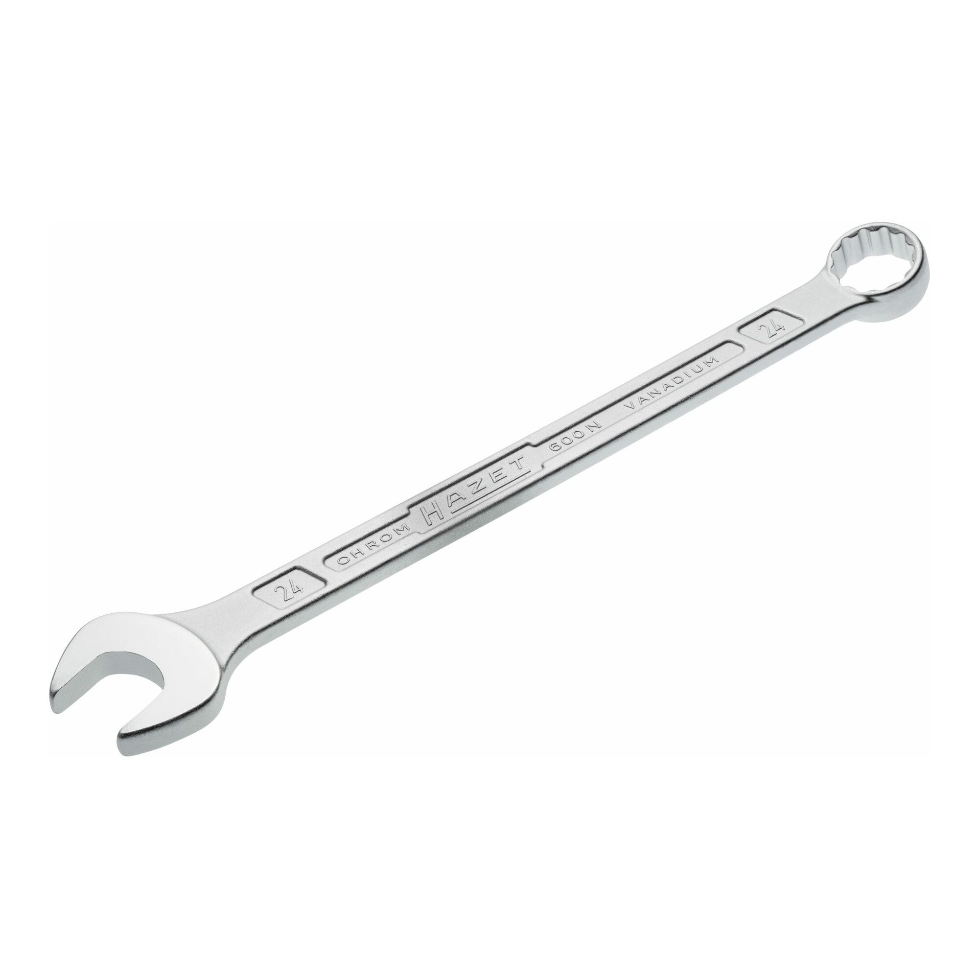 HAZET Ratschenringschlüssel HAZET Ring-Maulschlüssel 600N-24 24 mm