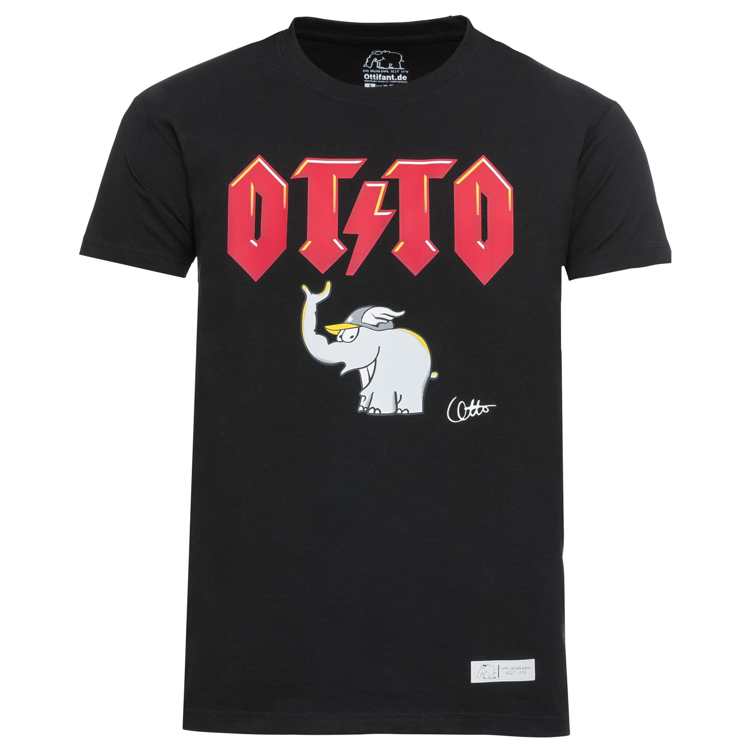 Ottifant Productions GmbH T-Shirt T-Shirt "OTTO" im AC/DC Style Unisex by O günstig online kaufen