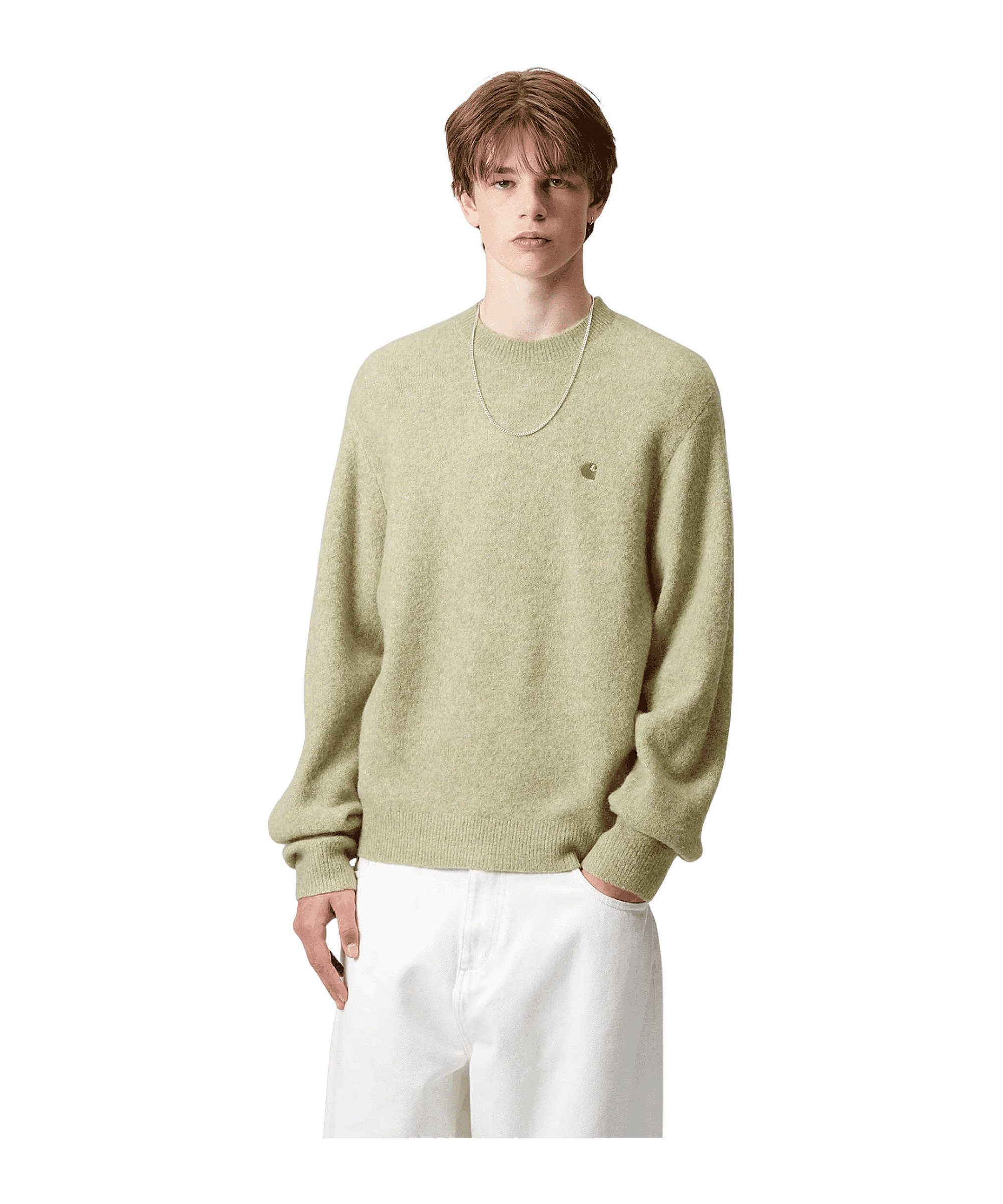 Carhartt WIP Sweatshirt Carhartt WIP Curtis Sweatshirt Langarm-Shirts Polyacryl