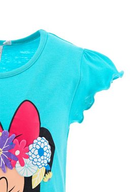 Disney Minnie Mouse Shirt & Rock Bekleidungs-Set (2-tlg) Mini Maus