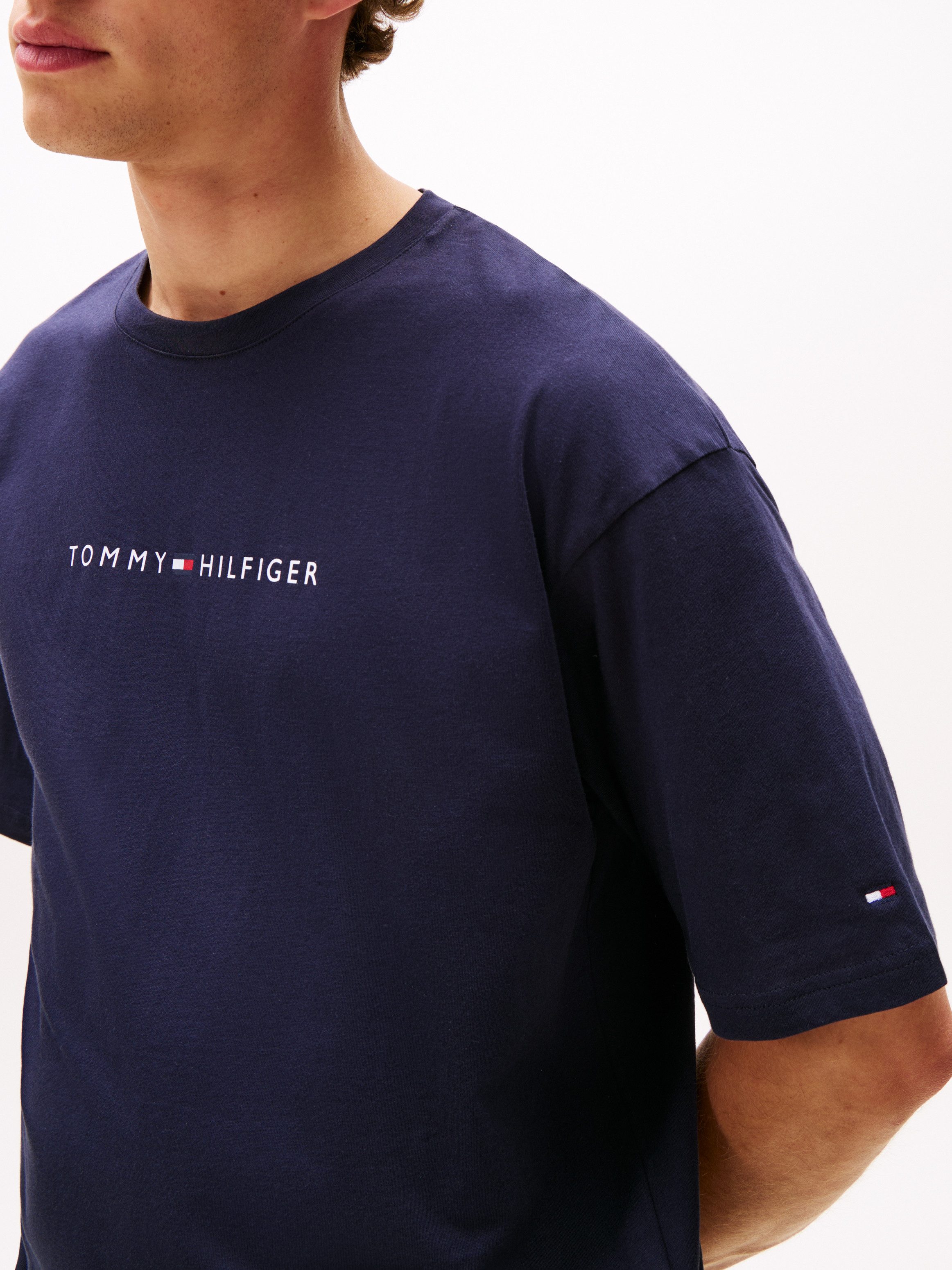 Tommy Hilfiger Underwear T-Shirt TEE CONT. LOGO mit Rundhals, normale Passf günstig online kaufen